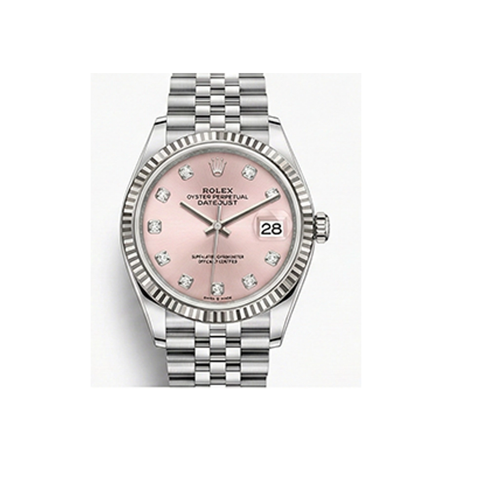 デイトジャスト 31 278274 ピンク 10Pダイヤ ジュビリーブレス
