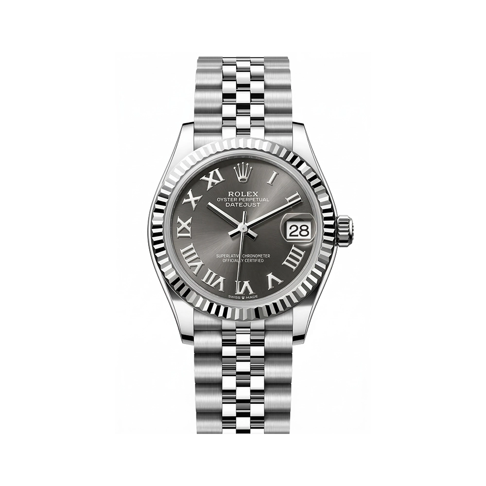 デイトジャスト 31 278274 ダークグレー ローマンジュビリーブレス