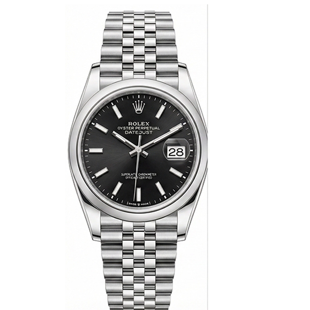 デイトジャスト 36 126200 ブラック ジュビリーブレス